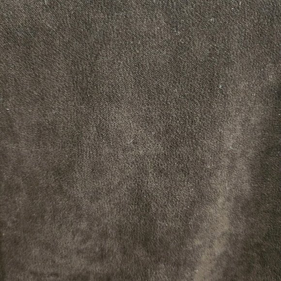 IVY Women's Long Stretch Maxi Pencil Skirt Suede Brown Retro 90's Goth Size 8 - Picture 5 of 10